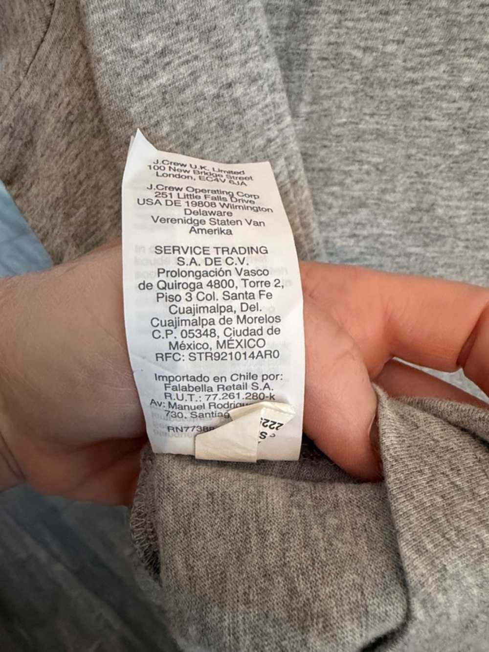 Madewell Heather Gray Short Sleeve Crewneck Tee - Picture 6 of 8